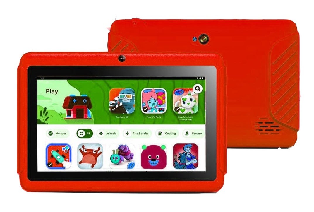 Oteeto Tab 4 7" IPS Display Kids 5G Tablet 4GB RAM 128GB ROMTabletsExperience seamless multitasking and crystal-clear visuals with the Oteeto Tab 4. With 4GB RAM, 128GB of storage, and a vibrant 7" IPS display, this tablet is perfect for productivity, gam
